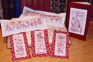 Picture of Bee A Reader Redwork