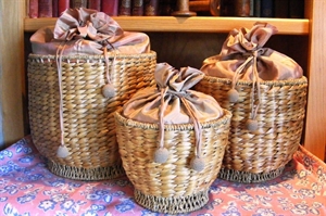 Picture of Silk Lined Baskets