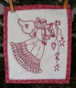 Picture of Herald Angel Holiday Stitchery Leaflet
