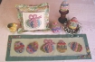 Picture of Eggs on Parade Table Runner - Wool Applique Pattern - Shipped