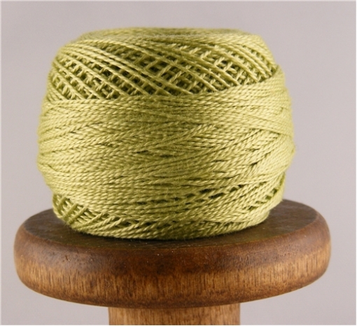 Picture of DMC #8 Perle Cotton - Light Hunter Green #3348