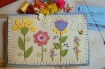 Picture of Summer's Garden Pin Cushion - Wool Applique Pattern - Shipped