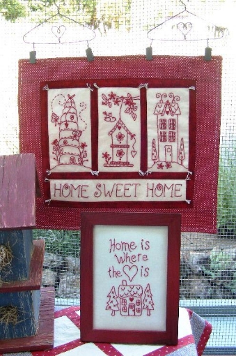 Picture of Home Sweet Home - Hand Embroidery Pattern - Download