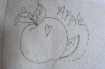 Picture of Fruit & Veggie - Apple - Hand Embroidery Pattern