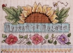 Picture of My Heart is in My Garden Counted Cross Stitch
