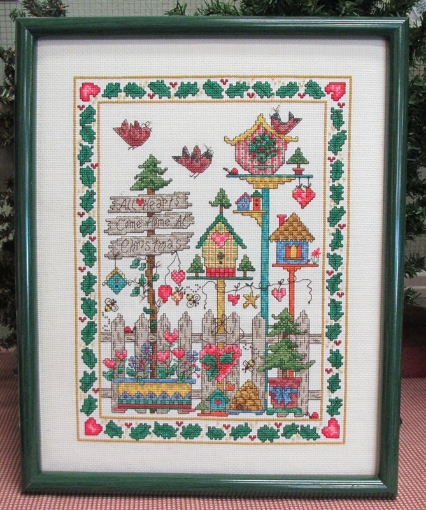 Picture of Home At Christmas Counted Cross Stitch Pattern