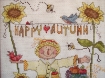 Picture of Happy Autumn - Counted Cross Stitch - Kit