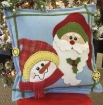 Picture of Christmas Buddies Wool Pillow