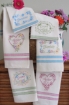 Picture of Love, Dream, Friendship Tea Towels - Machine Embroidery Pattern - Shipped