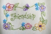 Picture of Love, Dream, Friendship Tea Towels - Machine Embroidery Pattern - Shipped