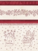 Picture of Snow Happens Snowmen Stripe Natural/Red