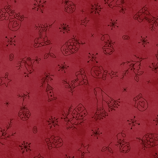 Picture of Snow Happens Snow Things Red