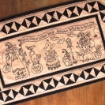 Witches Hooray Table Runner - Machine Embroidery Pattern