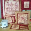 Picture of Gingerbread Wishes Machine Embroidery Redwork