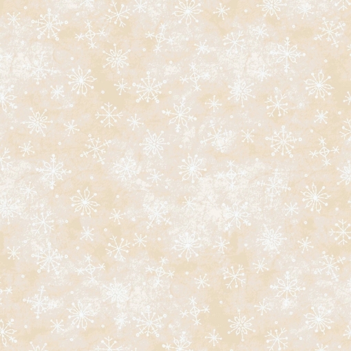 Picture of Snow Happens Snowflakes White/Cream