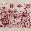 Birdhouse Garden Hand Embroidery Pattern