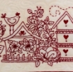 Birdhouse Garden Machine Embroidery Pattern