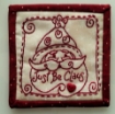 Just Be Claus Embroidery Pattern