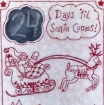 Days 'til Santa Comes Pattern for Hand Embroidery
