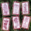 Picture of Long & Tall Holiday Ornaments - Hand Embroidery Pattern