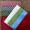 Picture of Dots & Checks Stack of Christmas Fabrics