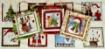 Picture of Tiny Santas & Christmas Words Stack of Christmas Fabrics