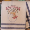 Picture of Freebie - Wonderful Winter Tea Towel