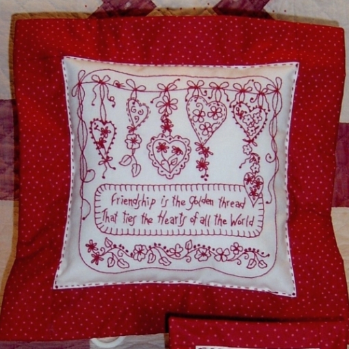 Picture of Friendship Ties the Hearts - Fabric Pack