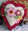Lacey Heart Pin Cushion Sachet Pattern
