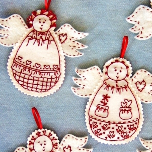 Guardian Angels - Hand Embroidery Pattern