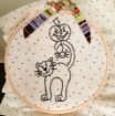 Picture of Halloweenie Totes - Machine Embroidery - #1066-ME