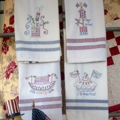 Americana Celebration - Hand Embroidery Pattern