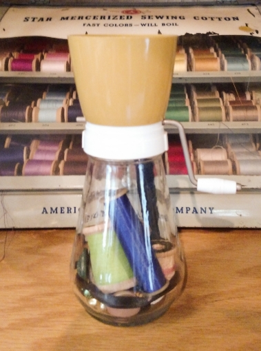 Picture of Filled Nut Grinder Sewing Room Decoration