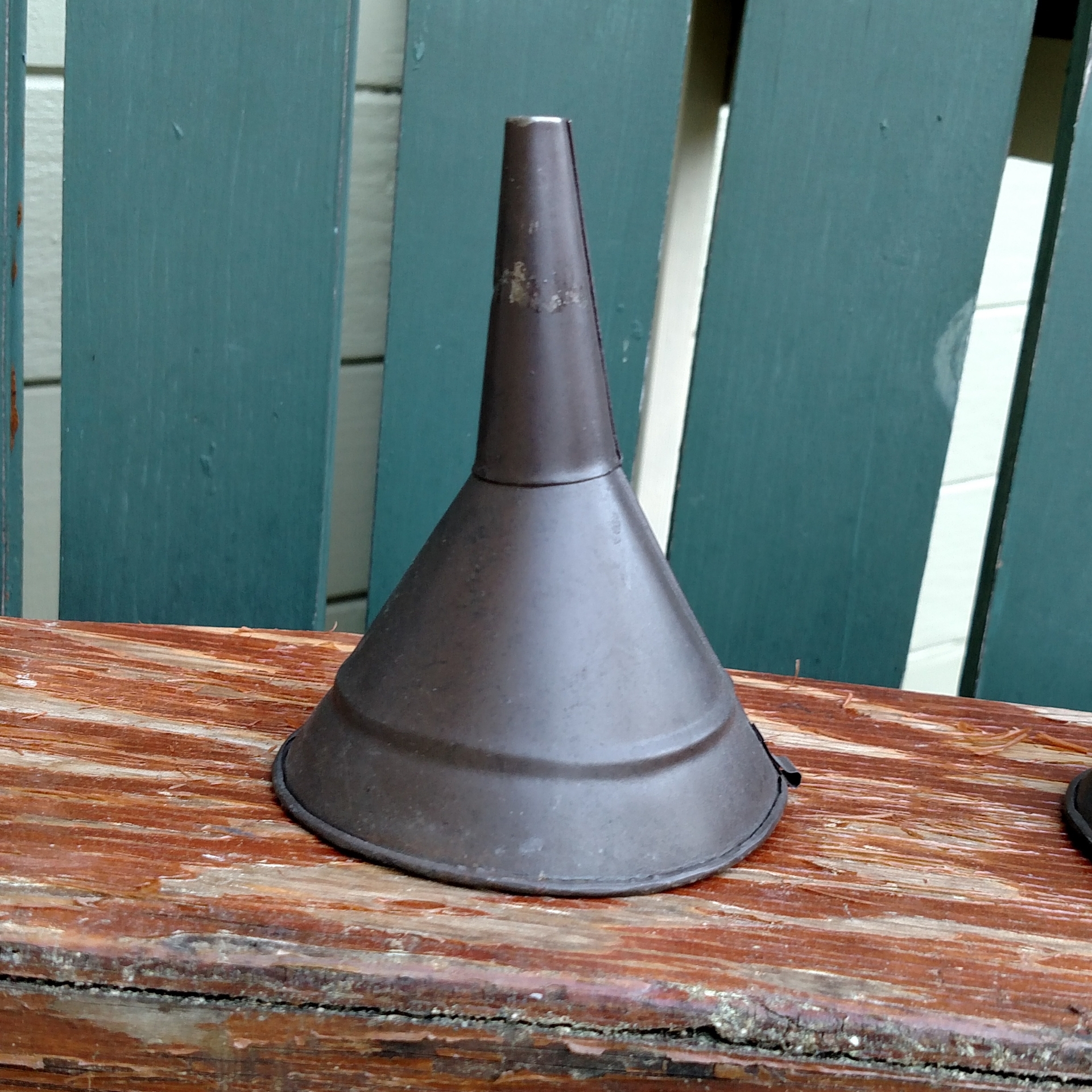 4 styles to choose from.....4 small vintage metal Funnels to use as ...