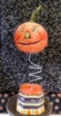 Picture of "Jack in the Box" Pumpkin on Wire