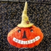 Picture of Grinning Jack Pumpkin on Wire
