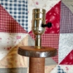 Picture of Metal Rim Bobbin Lamp