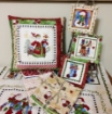 Picture of Tiny Trees & Snowflakes Stack of Christmas Fabrics