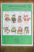 Picture of Snowy Day Snowmen Ornaments Counted Cross Stitch Pattern