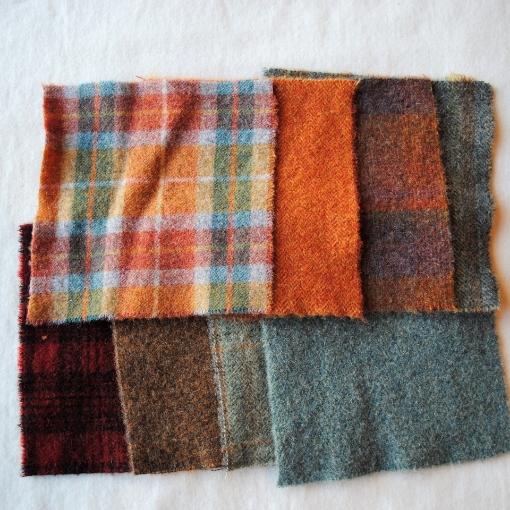 Picture of Our New Wool Stash Squares Bundle