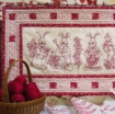 Picture of Bunny Bunch Table Runner - Hand Embroidery Pattern