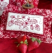 Strawberry Stitcher's Tote - Machine Embroidery Pattern