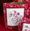 Strawberry Stitcher's Tote - Machine Embroidery Pattern