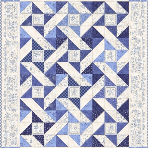 Picture of Roly-Poly Snowmen Quilt