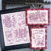 Picture of Joys from the Garden RedWork - Hand Embroidery Pattern - Shipped