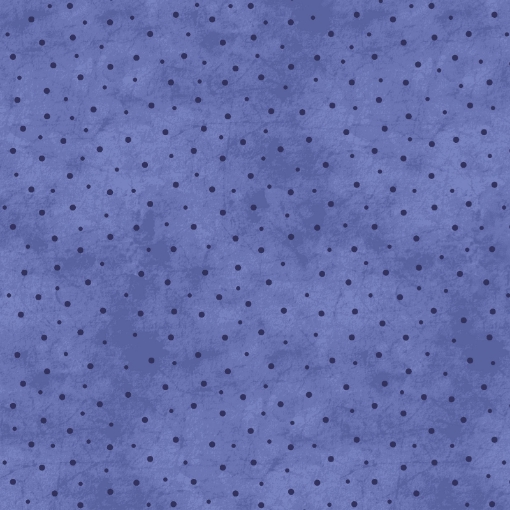 Picture of Roly-Poly Sprinkled Dots - Blue/Navy Cotton Fabric