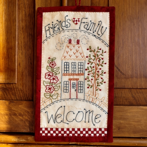 Picture of Friends & Family Welcome Hand Embroidery Kit