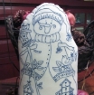 Mr. Snowman Doorstop - Hand Embroidery Pattern - Shipped
