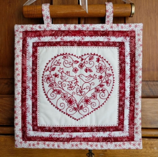 Valentine Heart - Hand Embroidery Kit