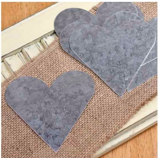 Picture of Galvanized Heart 4"